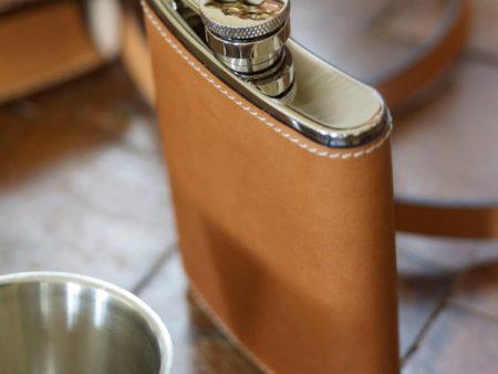 Leather Hip flask