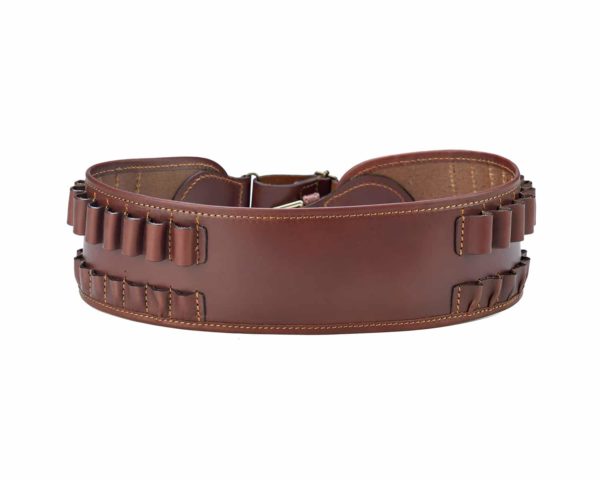 Ceinture balles en cuir Alexandre Mareuil