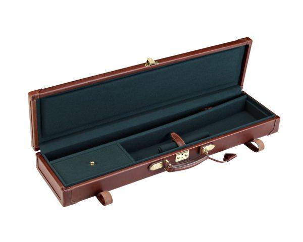 Flat Guncase in leather