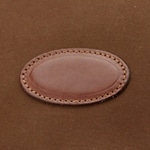 Toile Travel & Antique Sauvage (Dark brown fabrics & plain dark brown leather)