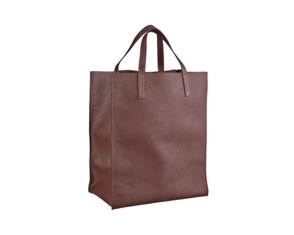 Vertical Leather Paper bag (Copie)