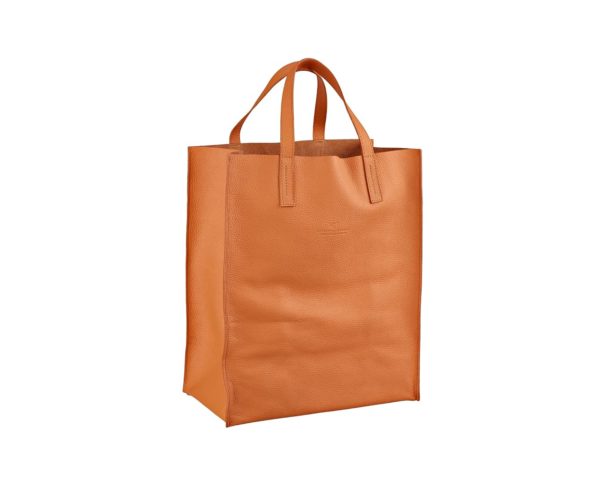 Vertical Leather Paper bag (Copie) - Image 2