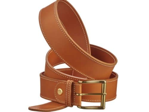 Adjustable Belt in 40mm with a brass buckle